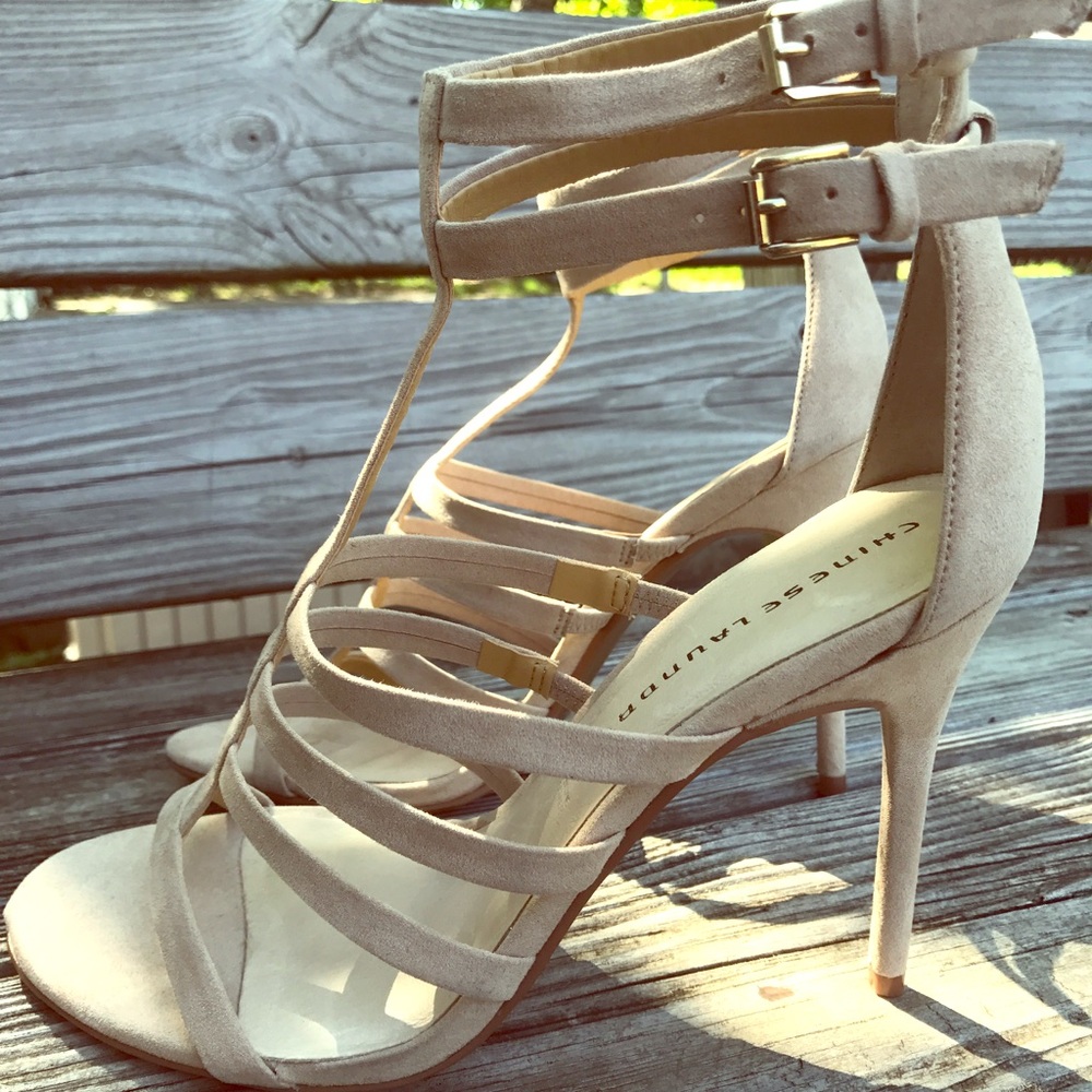 Chinese Laundry 'Lacy' strappy heels